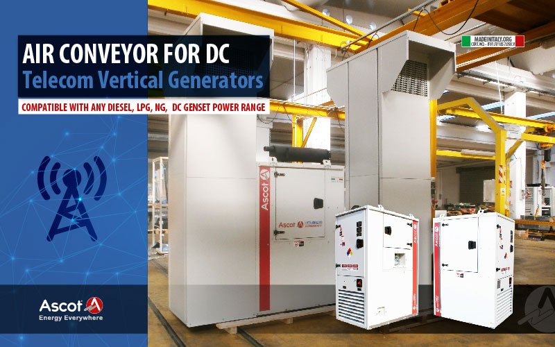 Air Conveyor for Vertical DC Generators