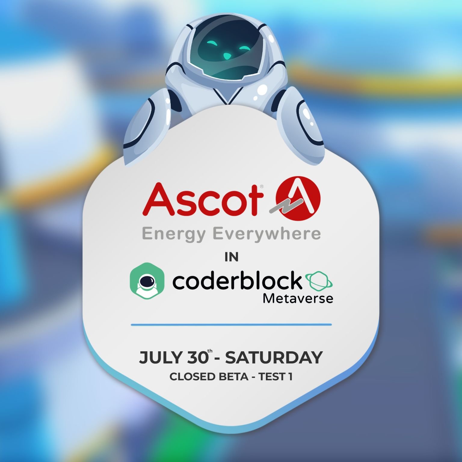 Ascot has been looking at the future with Coderblock METAVERSE!