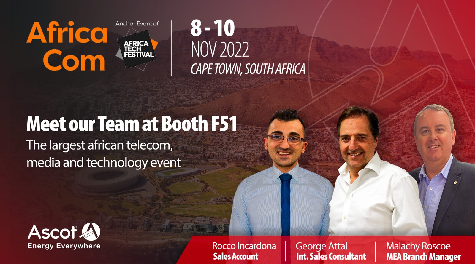 AfricaCom 2022: the Digital Infrastructure Event in Africa – Blog – Ascot