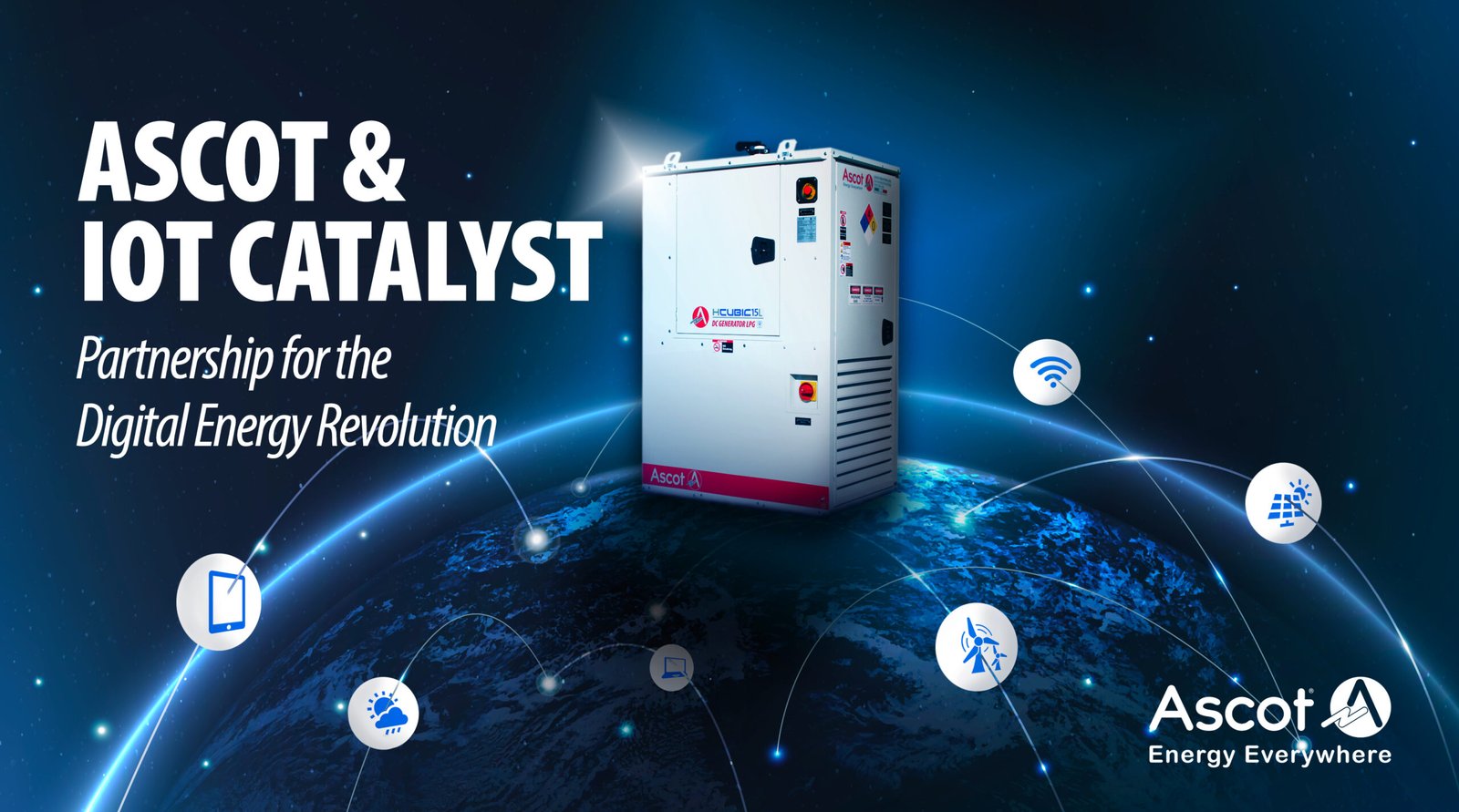 Ascot Industrial and IoT Catalyst (Relatech Group) together for Digital Energy