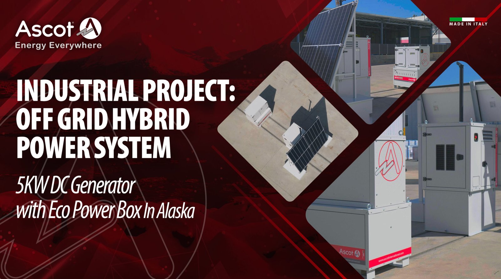 Case History: Ascot’s hybrid solution to power a landslide control system in Alaska