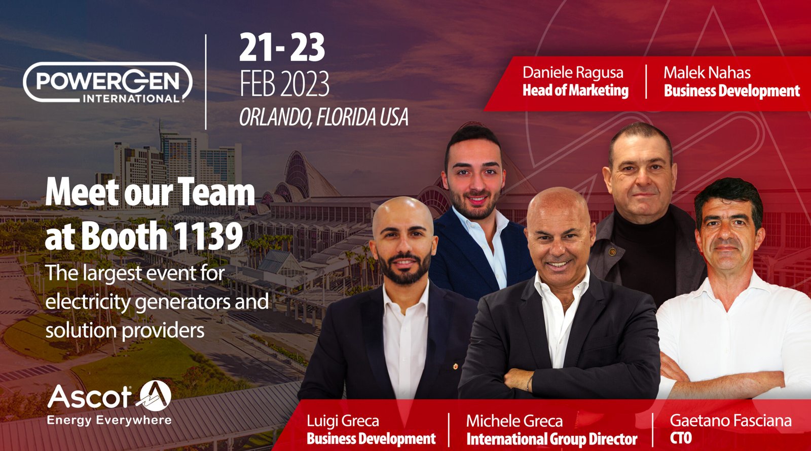 Ascot Participates in the 2023 POWERGEN Fair in Orlando