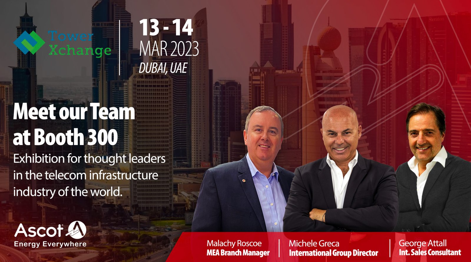 Ascot participates in the TowerXchange Meetup 2023