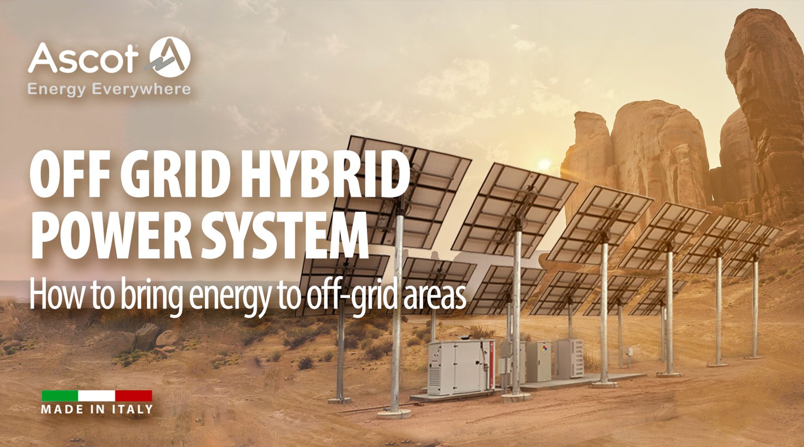 How to bring energy to off-grid areas