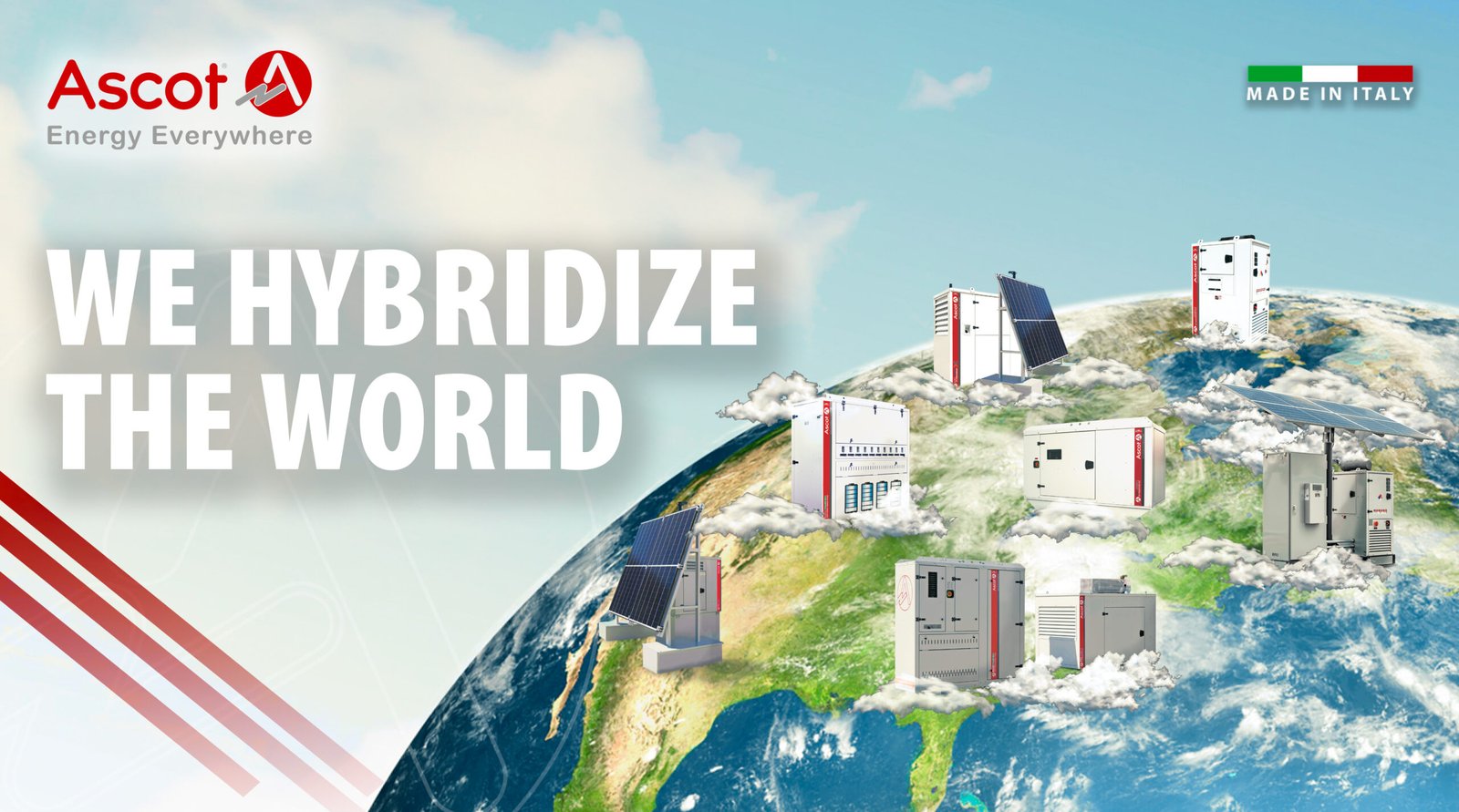 Hybridizing the World: over 35,000 Ascot generators installed in more than 60 countries