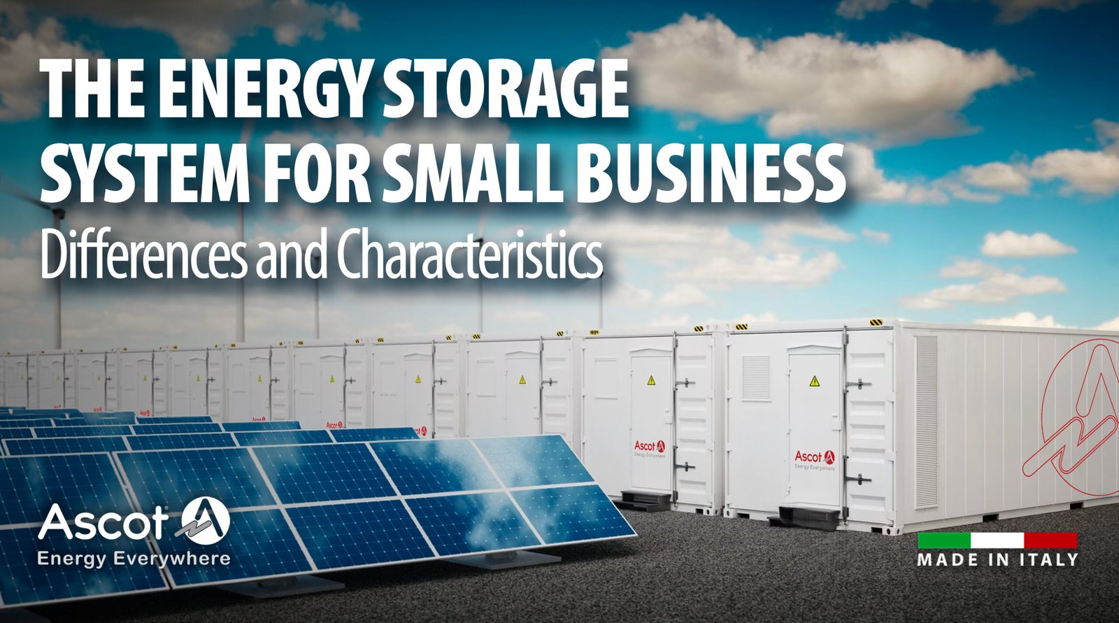 The Characteristics of an Energy Storage System for Small Business