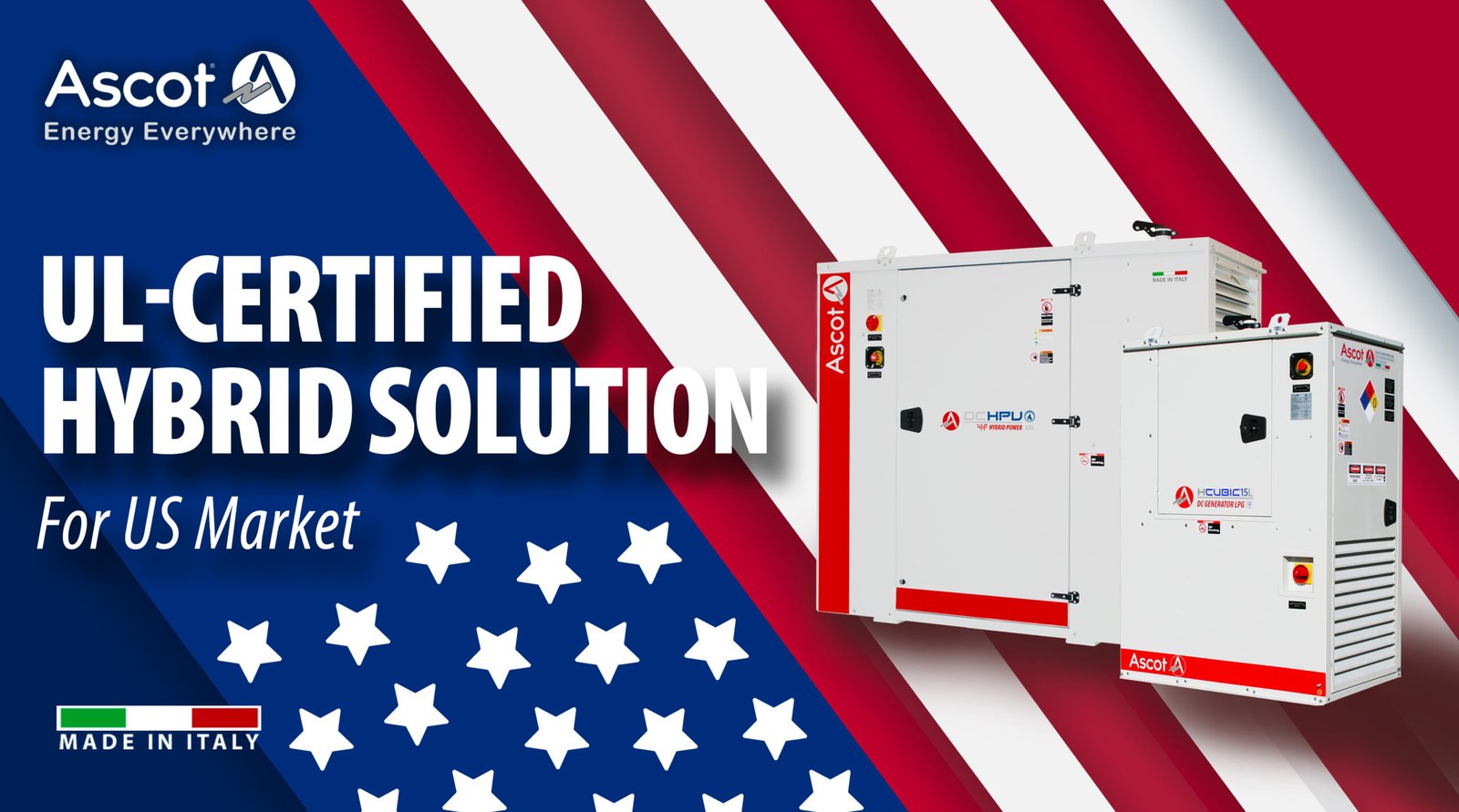 UL Certified Hybrid Generators for the USA